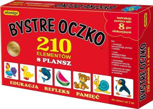 Adamigo Gra Zestaw Edukacyjny Bystre Oczko