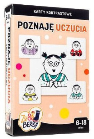 Muduko Gra Karty Kontrastowe Poznaję Uczucia