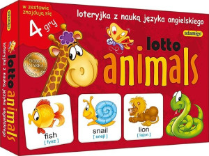 Adamigo Gra Lotto Animals Język Angielski