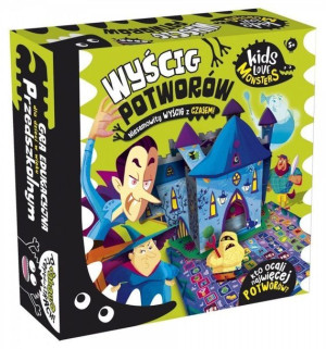 Lisciani Kids Love Monsters Gra Wyścig Potworów