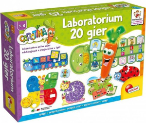Lisciani Carotina Laboratorium 20 Gier