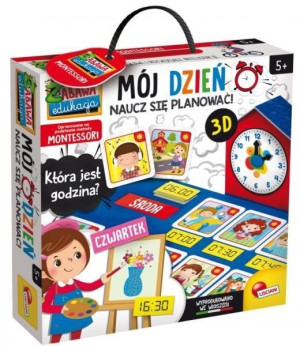 Lisciani Montessori Gra Edukacyjna Poznaj Czas