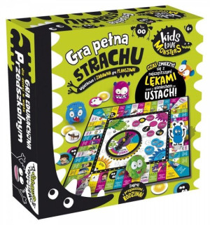 Lisciani Gra Kids Love Monsters Gra Pełna Strachu