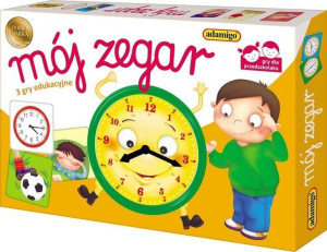 Adamigo 3 Gry Edukacyjne Mój Zegar