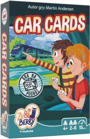 Muduko Gra Podróżna Karciana Car Cards Z&b