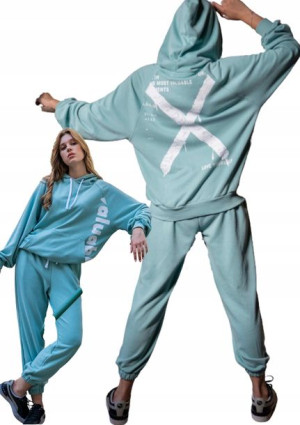 Komplet DRES damski dwuczęściowy bluza spodnie S/M