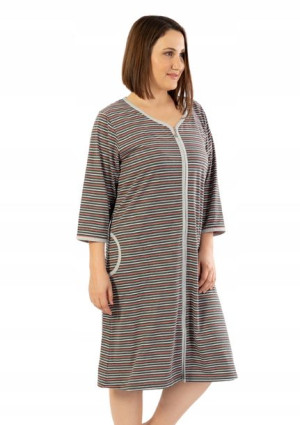 Szlafrok damski na suwak Vienetta 7XL 68 70 +Size