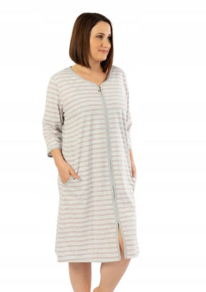 Szlafrok damski na suwak Vienetta 6XL 64 66 +Size