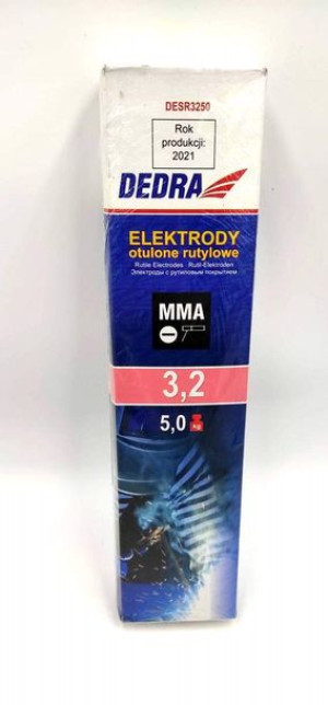 Elektroda rutylowa otulona 3,2x350mm, 5kg