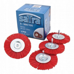 S-nbc100 - Szczotka Nylonowa Tarczowa 100mm – 4szt