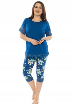 Piżama Damska Vienetta Wiskozowa +Size 2XL 48 50