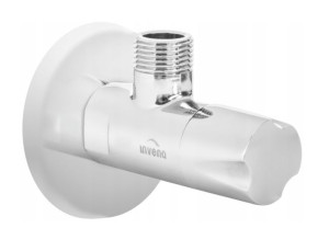 Invena Zaworek Kątowy 1/2x3/8" Chrom ZW-49-010