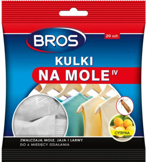 Bros Kulki na Mole Cytrynowe 20szt