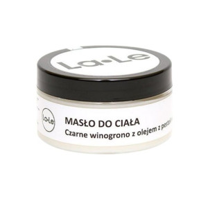 La-Le, Masło do ciała czarne winogrono z olejem z pestek winogron, 100 ml