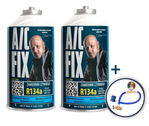 Zestaw gaz / czynnik chłodniczy R134a x2+ Przewód