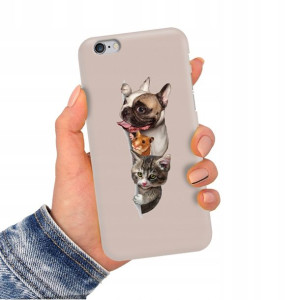 Etui Matowe NUDE do IPHONE SE3 Obudowa Case Wzory