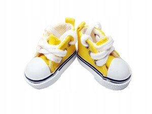 Trampki Buty Dla Lalki 5cm Żółte