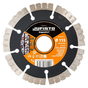 Tarcza Diamentowa Jufisto 125 X 2,0 X 22,23mm