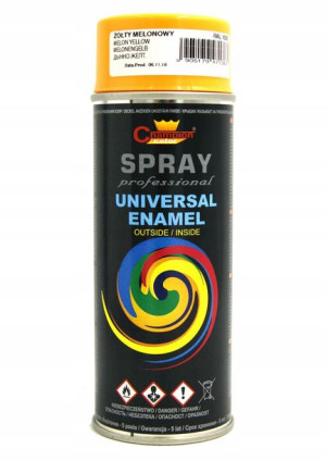 Spray Uniwersalny RAL1028 żółty melonowy 400ml