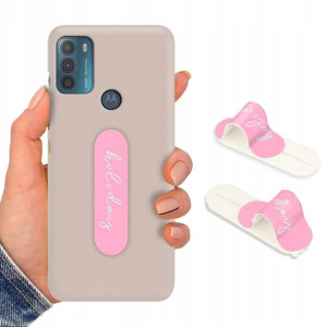 Etui Mat NUDE + Uchwyt do MOTOROLA G50 Case Wzory