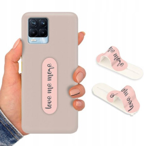 Etui Mat NUDE + Uchwyt do REALME 8 PRO Case Wzory
