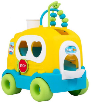 Sorter Edukacyjny Autobus Autko Z Klockami
