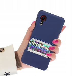 Etui Mat Granat do SAMSUNG XCOVER 5 Art Case Wzory