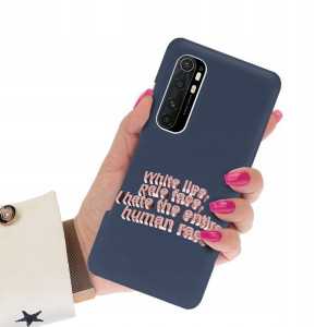 Etui Mat Granat do XIAOMI MI NOTE 10 LITE Wzory