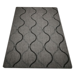 Sznurkowy Dywan 200x290 Oryginalne Wzory Tkany Sizal