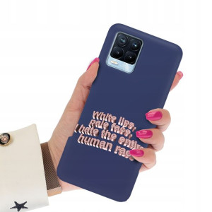 Etui Mat Granat do REALME 8 PRO Art Sztuka Wzory