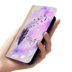 Etui Magnet Klapka Złoty Do Samsung S21fe Wzory