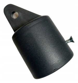 Wspornik słupka podporowego 42 mm nasadka szara LUN FIX