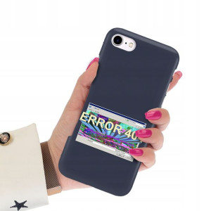 Etui Mat Granat do IPHONE 8 Art Sztuka Case Wzory