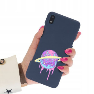 Etui Mat Granat do LG K20 Art Sztuka Case Wzory