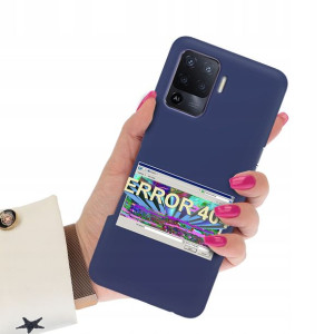 Etui Mat Granat do OPPO A94 4G Art Sztuka Wzory