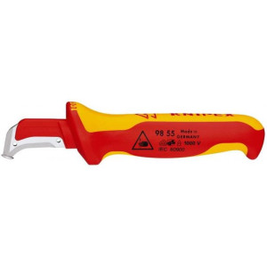 Nóż Do Ściągania Izolacji Knipex Ze Stopką