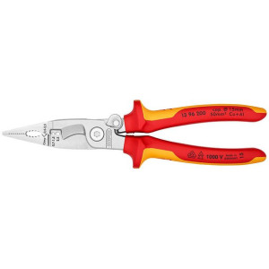 Szczypce Elektroinstalacyjne 6w1 Knipex Rękojeści Izolowane 1000v Vde 200mm