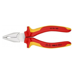 Szczypce Uniwersalne 'knipex' Rękojeści Izolowane 1000v Vde, 160mm