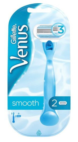 Gillette Venus Smooth 3 Rączka + 2 Końcówki