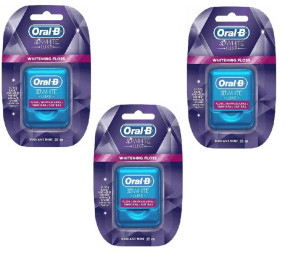 Oral-B Zestaw Nici Dentystycznych 3x35m WHITE LUX