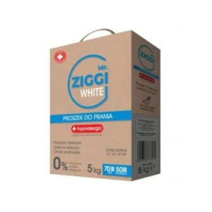 Mr. ZIGGI Proszek prania Biel HIPOALERGICZNY 5 kg