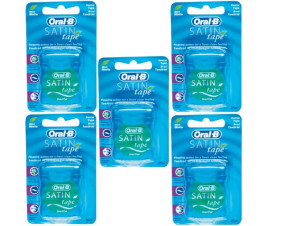 Oral-B Kpl Nici Dentystycznych 5x25m SATIN TAPE