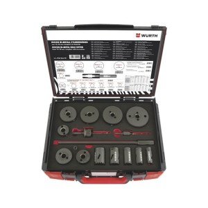 Würth Zestaw otwornic bimetalowych HSSCo8 19–76 mm
