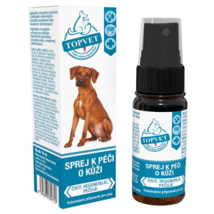 Topvet Spray Dla Psów Na Uszkodzoną Skórę 10 ml