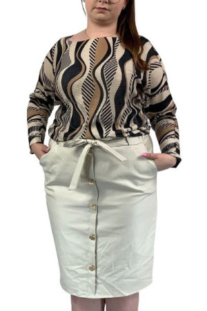 Bluzka Lekki Sweterek Pattern I Plus Size Uni