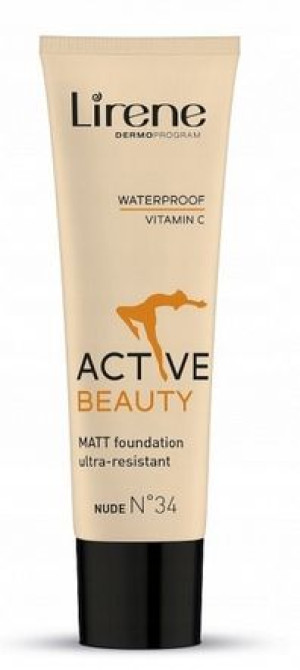 Lirene Active Beauty Podkład Matujący 34 Nude