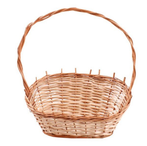 Wiklinowy Kosz Prezentowy 40/44x24x7/16/45 Cm