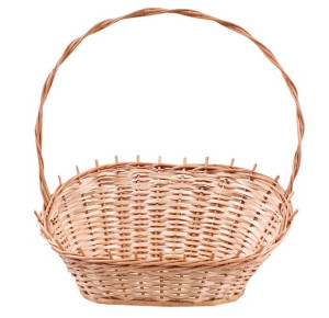 Wiklinowy Kosz Prezentowy 45/47x30x12/22/55 Cm