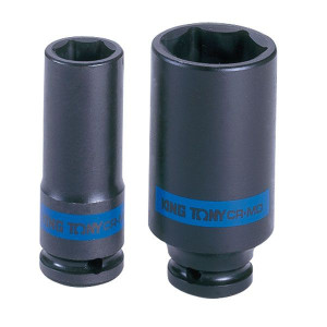 Nasadka Długa Udarowa 'kingtony' 1/2" 6 Kąt. 17mm X 80mm
