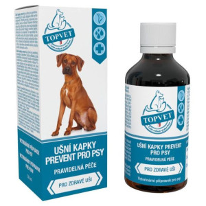 Topvet Krople Dla Psów Do Pielęgnacji Uszu 50 ml